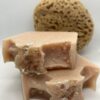 Pink clay soap