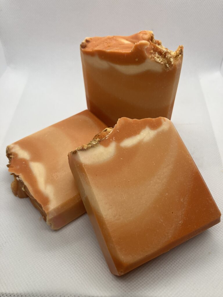 Orange soap