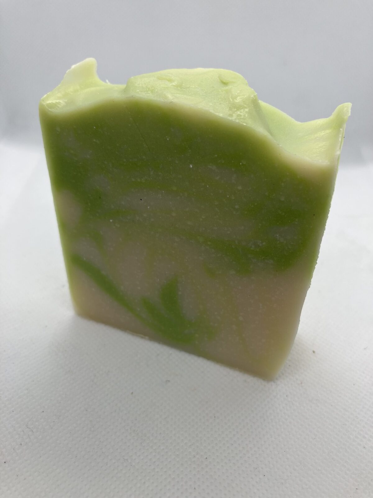 Lime green soap