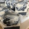 midnight garden Charcoal soap with clary sage essential oil